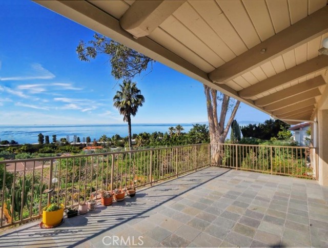 Balcony Looking Out to Ocean View