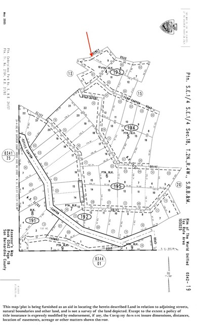 Detail Gallery Image 12 of 12 For 9 Lots 9 & 10 Dewey Rd, Cedarpines Park,  CA 92322 - – Beds | – Baths