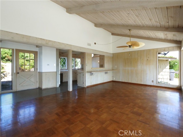 Front entry to living room