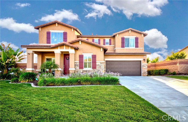 31984 Oak Wood Circle Yucaipa, California A gorgeous, well-maintained open-floor plan (2013 build) home nestled the highly sought after Reserve at Crafton Hills. Within couple blocks of the home are numerous hiking/mountain biking trails and a park. Easy access within 5 minutes to the I-10 Freeway.. Yucaipa, while maintaining its rural feel, has many new amenities, such as the currently under construction Yucaipa Pointe Shopping Center. Features include gorgeous engineered hardwood flooring, plantation shutters, upgraded iron-rod stair railings, surround sound, hard wired alarm system, upgraded bathroom vanities and tile flooring. A big open family room, kitchen with large island, separate dining room and living room, and den or office space. Upstairs loft, large master bedroom, beautiful master bath with dual sinks, soaking tub with separate shower, and a huge walk-in closet. The kitchen has an open concept design and offers upgraded cabinets, granite countertops with stainless steel appliances, double oven with a large breakfast bar/nook. Family room with custom fireplace and mantle situated off the kitchen which is perfect for entertaining. Recessed lighting and ceiling fans. Downstairs you’ll find a nice size bedroom and full bath. Perfect for guest or multi-generational living. Large completely re done backyard with concrete hardscape throughout, lower grass area for playground, custom built in firepit with natural gas insert, surround sound, and concrete pad with 220 volt hook-ups pre-wired for above ground spa. Amazing back yard, beautiful landscaping with lots of flowers and plants. This home is conveniently located near schools. A truly beautiful home!!!!!!!