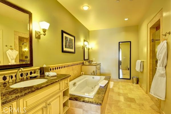 Master bathroom.