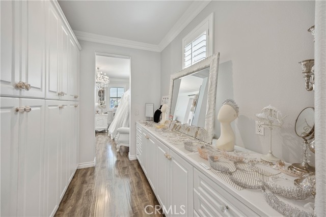pantry/butlers pantry/ coffee bar. Tons of storage.