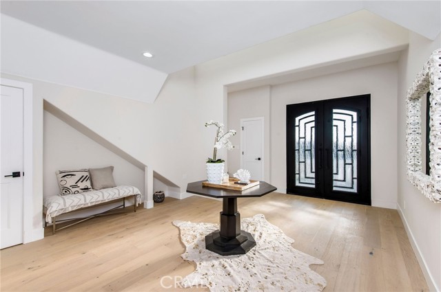 introduced by a large double-door foyer