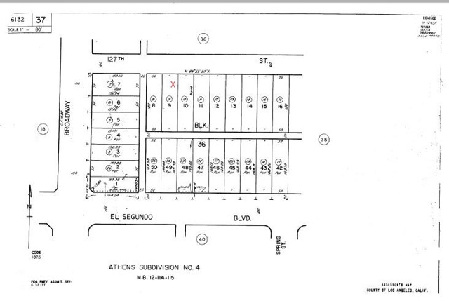 Detail Gallery Image 45 of 45 For 236 W 127th, Los Angeles,  CA 90061 - 2 Beds | 1 Baths