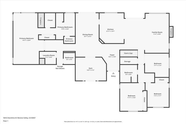 Detail Gallery Image 24 of 25 For 10412 Starshine Dr, Moreno Valley,  CA 92557 - 4 Beds | 2/1 Baths