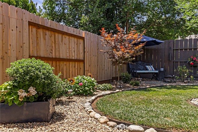 Beautiful landscape and some newer fencing.