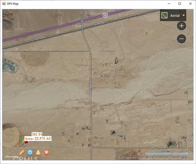 Detail Gallery Image 2 of 2 For 0 Valley Center Rd, Barstow,  CA 92365 - – Beds | – Baths