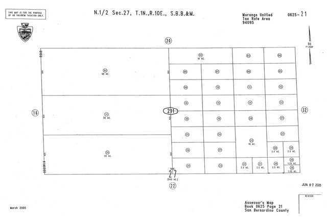 Detail Gallery Image 5 of 5 For 0 Desert Trail Dr, Twentynine Palms,  CA 92277 - – Beds | – Baths