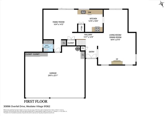 Detail Gallery Image 4 of 26 For 30896 Overfall Dr, Westlake Village,  CA 91362 - 4 Beds | 2/1 Baths