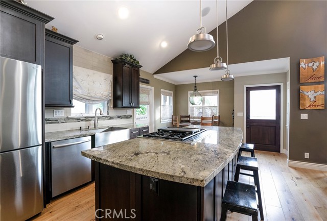 Check out the oversized center island!