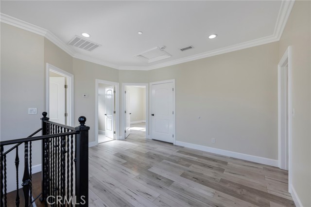 Loft area at top of stairs.