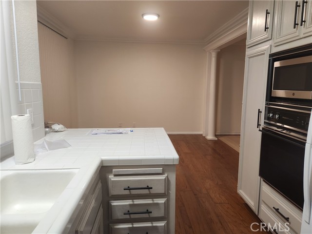 Kitchen  looking into dining room