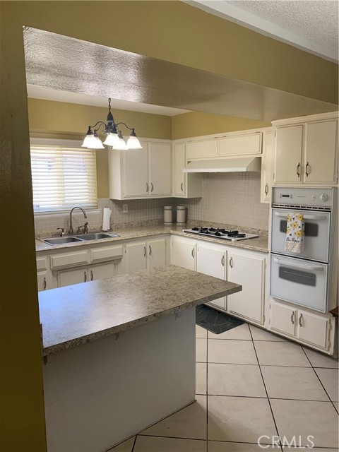 kitchen view from dining area