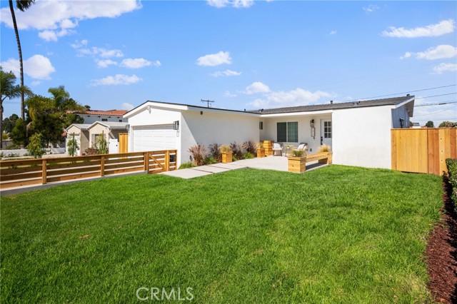 Big lush front yard.