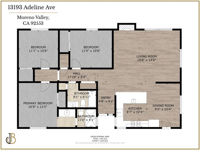 Detail Gallery Image 49 of 49 For 13193 Adeline, Moreno Valley,  CA 92553 - 3 Beds | 2 Baths