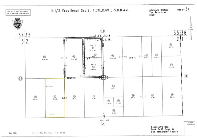 Detail Gallery Image 4 of 4 For 0 Shadow Mountain, Adelanto,  CA 92301 - – Beds | – Baths