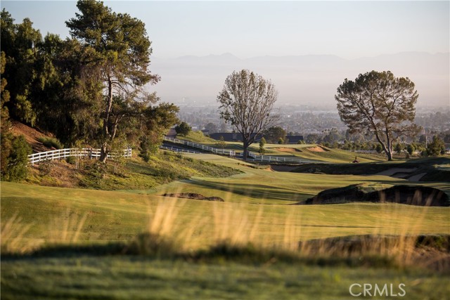 Pastoral view of the private Rolling Hills Country Club.