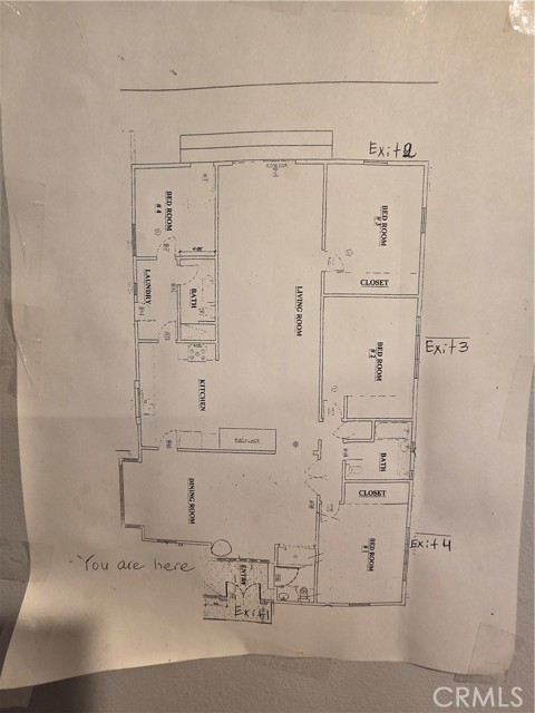 Floorplan of the entire property.