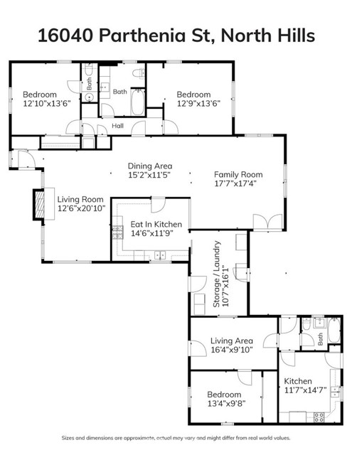 Detail Gallery Image 62 of 62 For 16040 Parthenia, North Hills,  CA 91343 - 2 Beds | 1/1 Baths