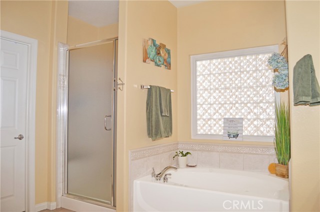 Walk-in Closet, Shower, and Jetted Tub