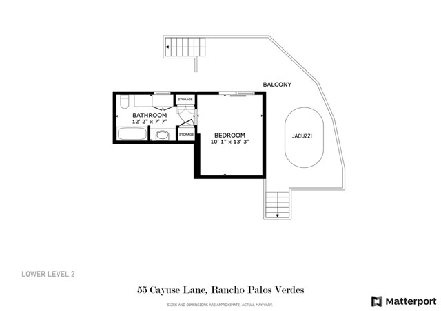 Bedroom #4 Floorplan