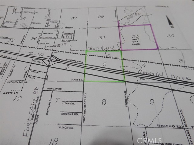 Detail Gallery Image 3 of 4 For 0 Us Hwy 66/National Trails Hwy, Newberry Springs,  CA 92365 - – Beds | – Baths