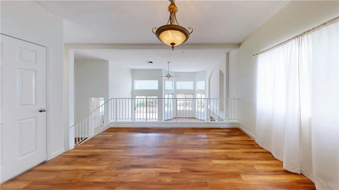 Dining Room overlooks the Living Room