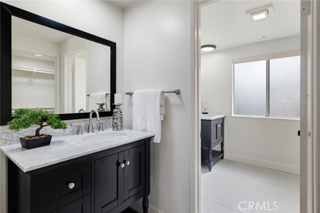 Master Bath with his and her sinks.