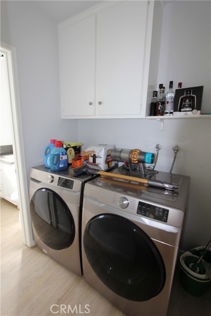 Unit C - Laundry room & access to half bath