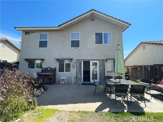 View of the back of the home.