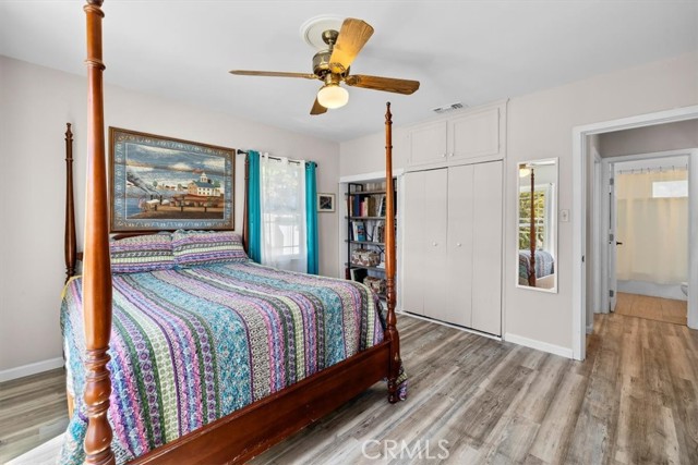 Entry level bedroom #1 faces street.