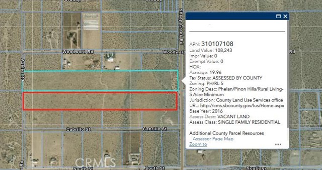 0 Sheep Creek Road, Adelanto, California 92301, ,Land,For Sale,0 Sheep Creek Road,CRAR20202058