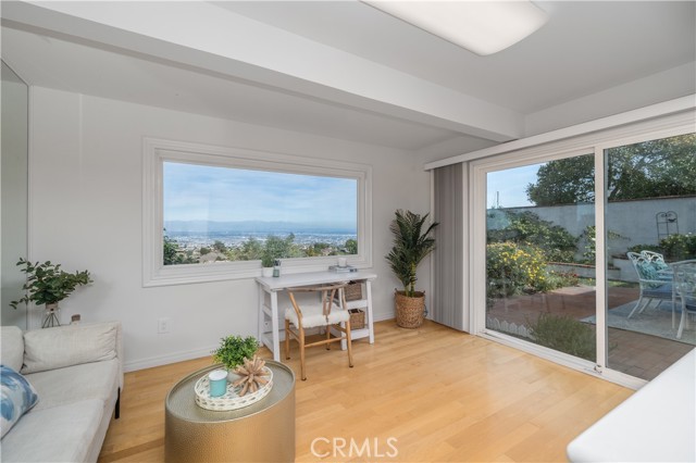 Kitchen great room with a view