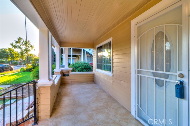 Lovely front porch