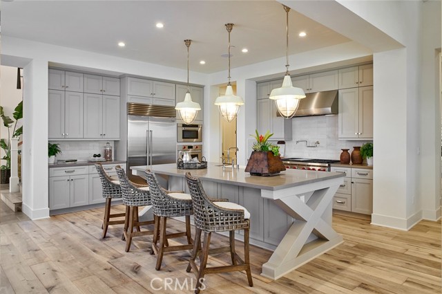 Kitchen of Model home, same floorplan.