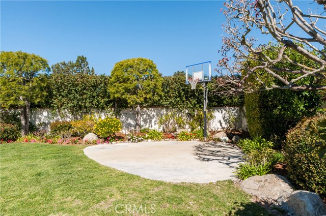 Built in basketball court!