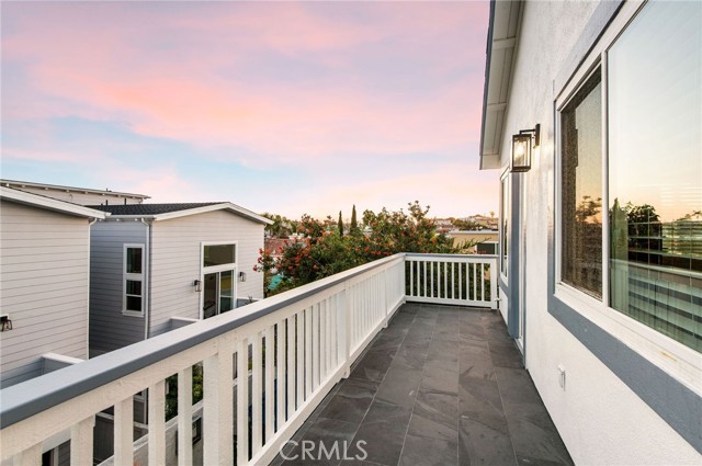 Primary bedroom balcony to wind down at the end of a long day.