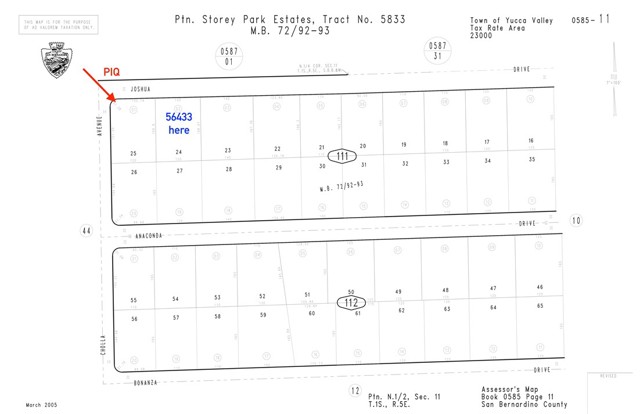 Detail Gallery Image 6 of 21 For 25 Lot 25 Joshua Dr, Yucca Valley,  CA 92284 - – Beds | – Baths