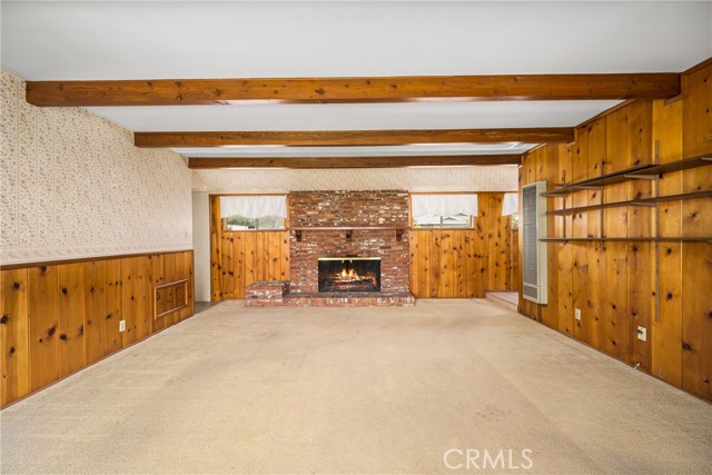 Family Room with Fireplace