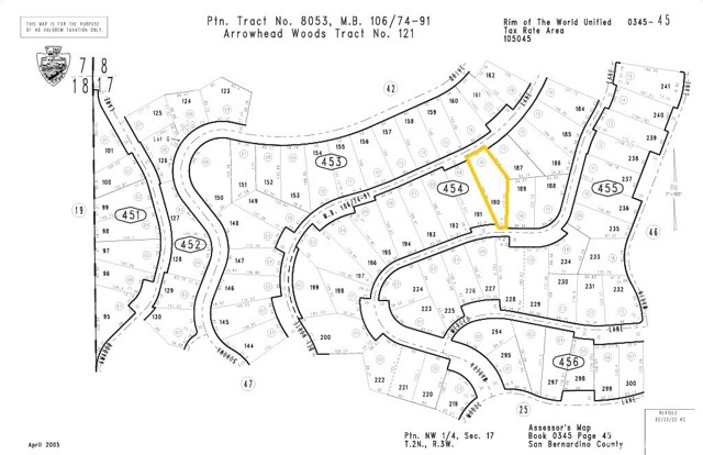 Detail Gallery Image 3 of 3 For 875 Del Norte Ln, Lake Arrowhead,  CA 92352 - – Beds | – Baths