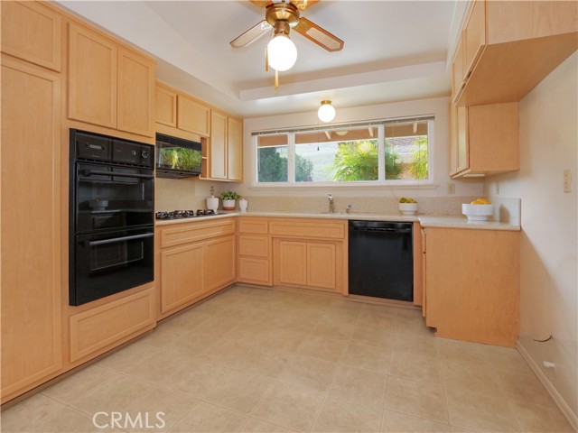 Large, open kitchen