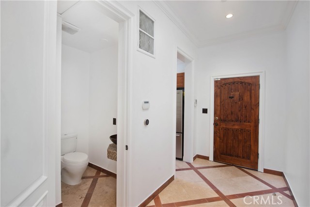 Half Bath/Main Door Entrance