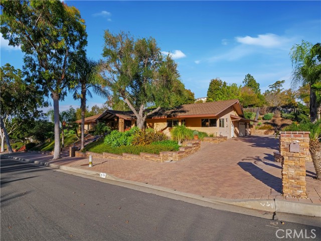 Driveway entrance