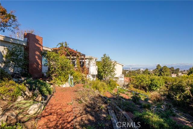 View from South side of the house to the North