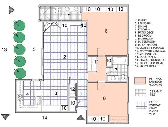 Detail Gallery Image 22 of 26 For 14960 Victory Bld #102,  Van Nuys,  CA 91411 - 2 Beds | 2 Baths