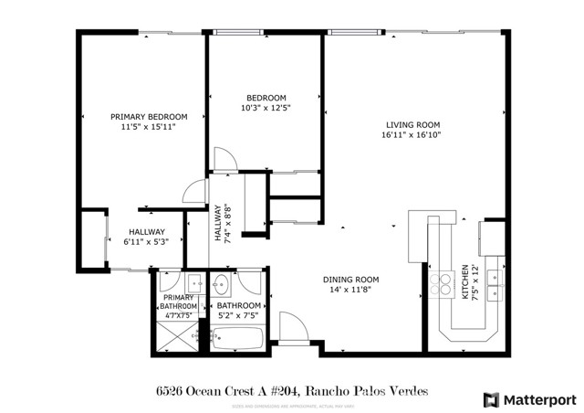 Detail Gallery Image 29 of 29 For 6526 Ocean Crest Dr #A204,  Rancho Palos Verdes,  CA 90275 - 2 Beds | 2 Baths