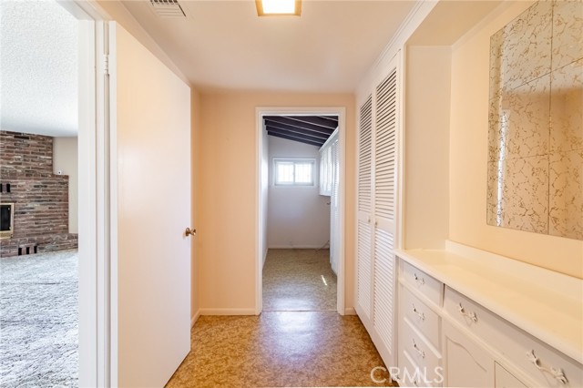 Bathroom Two and Laundry Room Area