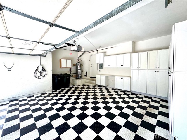 Built-in cabinets in garage