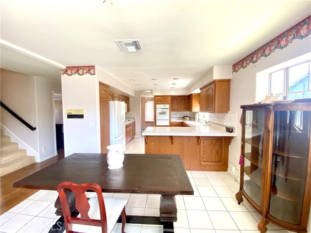 This Breakfast Nook is actually more like a second non-formal dining room.  It's LARGE