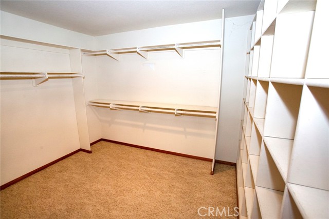 Master Suite large Walk-in Closet